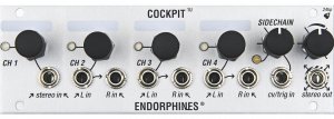 Eurorack Module Cockpit 1U (silver) from Endorphin.es