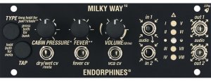 Eurorack Module Milky Way 1U (black) from Endorphin.es