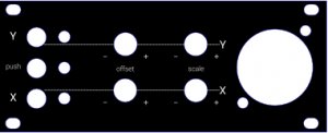 Eurorack Module Joystick 1u from Other/unknown