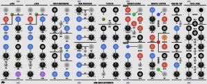 Serge Module Elements of Melody from Low-Gain Electronics