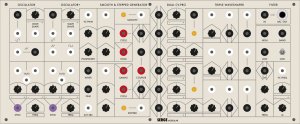 Serge Module SERGE HELIOS - Voice Panel from Random*Source