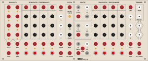 Serge Module SERGE TEMPO DI ROMA - Sequencer Panel from Random*Source