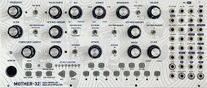 Eurorack Module Moog Mother-32 with White Face Plate by Magpie Modular from Moog Music Inc.