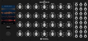 Eurorack Module  e370 Quad Morphin VCO from Synthesis Technology