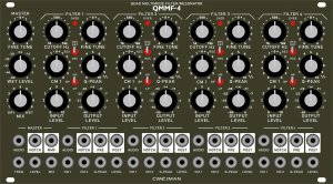 Eurorack Module QMMF-4 from Cwejman