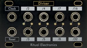 Eurorack Module Diviser from Ritual Electronics