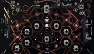 Eurorack Module Motion (copper version) from Folktek