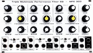 Eurorack Module MFE 303 Older Version from Tronix-Audio