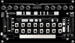 Eurorack Module NS1 Pannel from Other/unknown