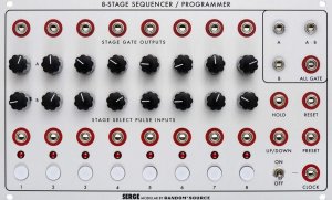 Eurorack Module SERGE SEQUENCER 8 XL (SEQ8XL) from Random*Source