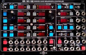 Eurorack Module ER-101-102 (Black panel) from Orthogonal Devices