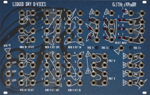 Eurorack Module GLITHc from Liquid Sky d-vices