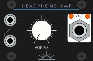 Eurorack Module Headphone Amplifier from New Systems Instruments