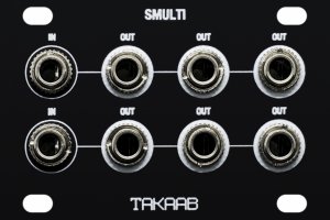 Eurorack Module SMULTI 1U from Takaab