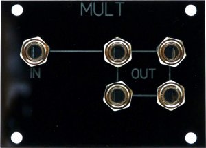 Eurorack Module York Modular MULT 1->4 from Other/unknown