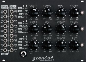 Eurorack Module Grendel DC-2 Drone Commander 2 (Black) from Rare Waves