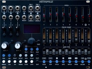 Eurorack Module Metropolix - Black Panel from Mörk Modules