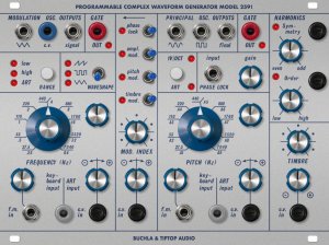 Eurorack Module Buchla 259t from Tiptop Audio