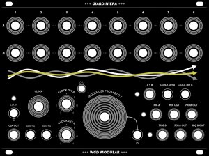 Eurorack Module giardiniera from WGD Modular