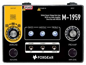 Pedals Module M-1959 British Classic Rock from Foxgear Distribution