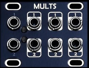 Eurorack Module 1U Mult from After Later Audio