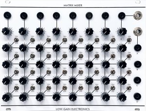 Serge Module MATRIX MIXER from Low-Gain Electronics