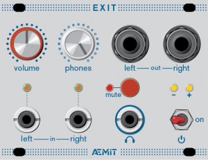 Eurorack Module Exit from Aemit