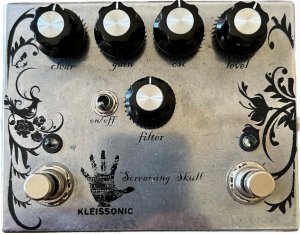 Pedals Module Screaming Skull from Kleissonic