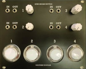 Eurorack Module Midiverse Modular - Quad Arcade Button from Other/unknown