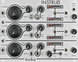 Eurorack Module troika from Instruō