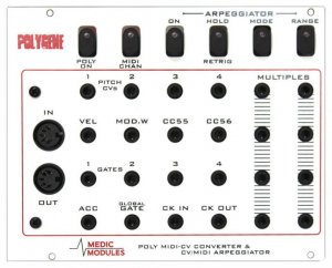 Eurorack Module Polygene from Medic Modules