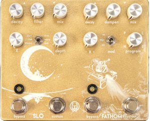 Pedals Module Slö + Fathom (Gold Standard) from Walrus Audio