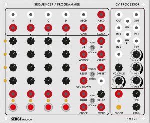 Serge Module Serge SQP4+ from Random*Source