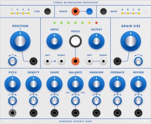 Buchla Module Stereo Microsound Processor (SMP) from 1979