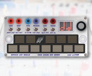 Buchla Module Touch Sensing Note Memory - cardTSNM from Northern Light Modular