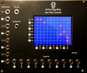 Eurorack Module MATRIX MIXER from Erica Synths