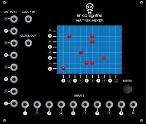 Eurorack Module Matrix Mixer from Erica Synths