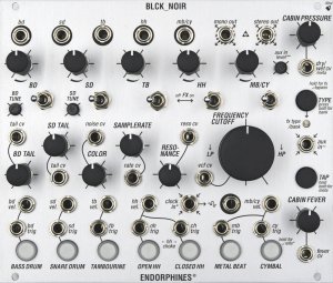 Eurorack Module Blck_Noir (silver) from Endorphin.es