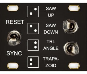 Eurorack Module H Xaoc - Poti (10hp) from Other/unknown