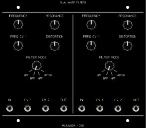 Frac Module Dual Wasp Filters from Metalbox