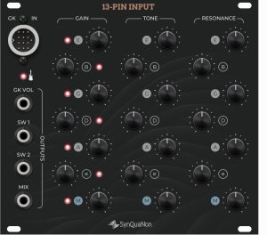 Eurorack Module SM 13-Pin Input from SynQuaNon