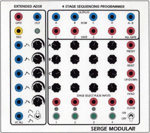 Serge Module adsr-sqp4 from Serge