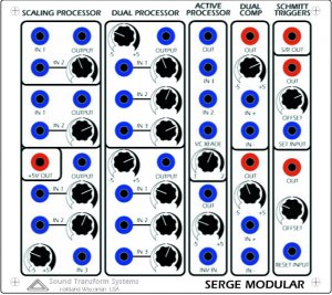 Serge Module CV Processor from Serge