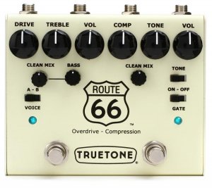 Pedals Module Route 66 Compressor Overdrive from Truetone