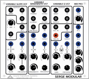 Serge Module Multi Filter from Serge