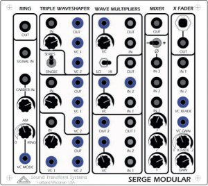 Serge Module Wave Processor from Serge