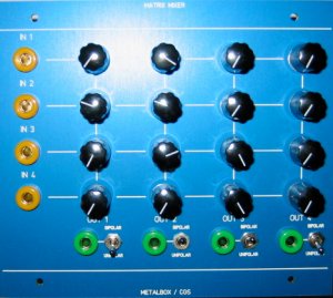 Frac Module Matrix Mixer from Metalbox