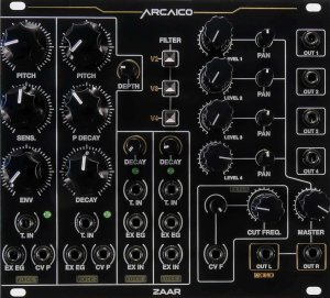 Eurorack Module Zaar from Arcaico