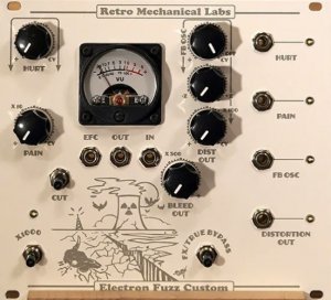 Eurorack Module Electron Fuzz Custom EFCCV from Retro Mechanical Labs