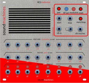 Eurorack Module Rc1 radiostar from Soundmachines